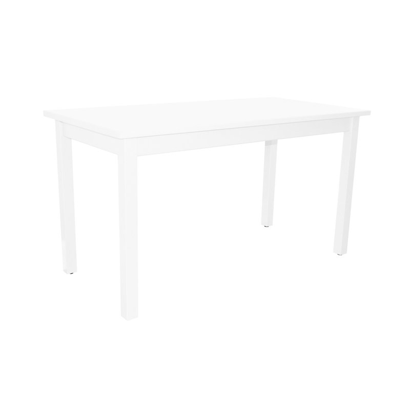 Console en bois massif 55 po Mariotti, Blanc