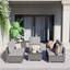 5 - Person Patio Conversation Set with Cushions