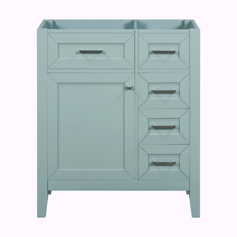 29.52'' Single Bathroom Vanity Base Only, Green