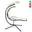 Méridienne flottante avec auvent et coussin orange Patiojoy-988691331