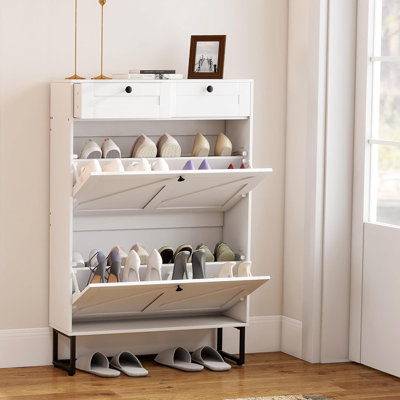 20 Pair Shoe Storage Cabinet