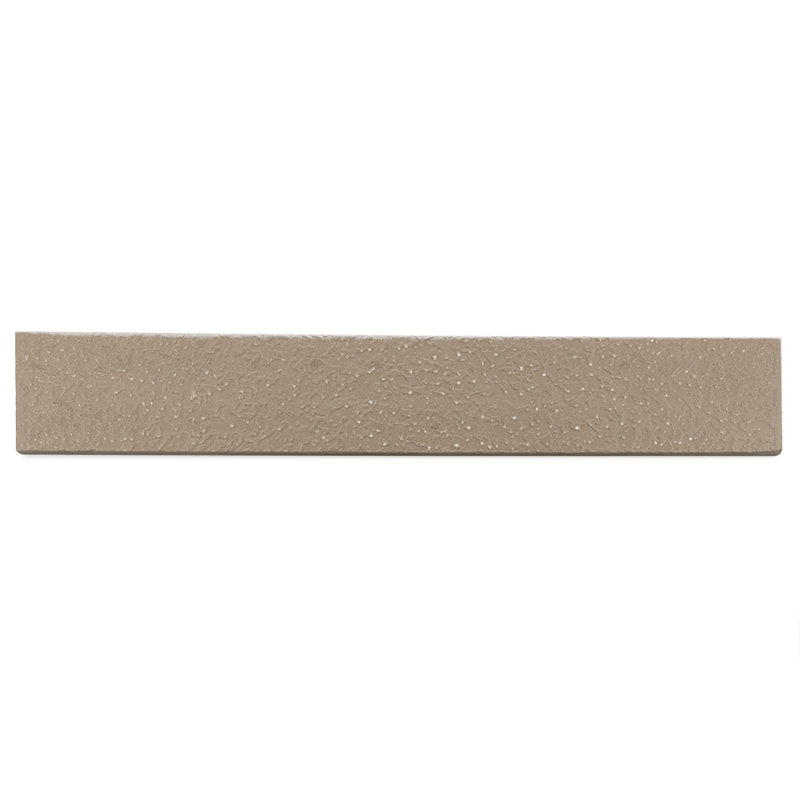  Carreau bullnose en béton 3,5 po x 24 po Foundry, Ceniza