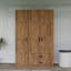 Berend 3 Door Manufactured Wood Wardrobe-2137518433