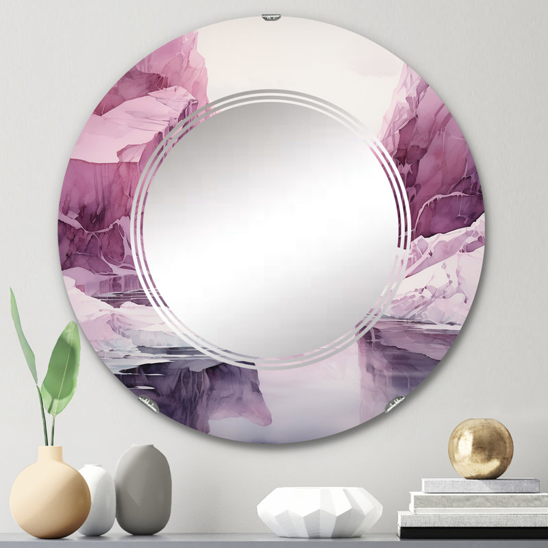 Zenis Circle Mirror, 24" x 24"