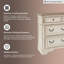 Eridani 7 Drawer Double Dresser