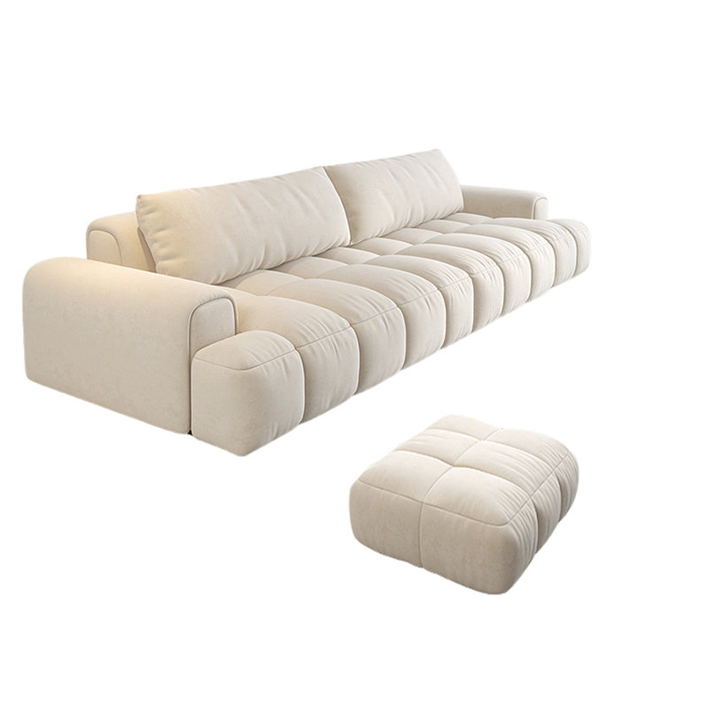Modern light luxury fabric sofa set