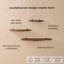 Tablettes flottantes en bois massif 3 pièces Glennon-2144388504