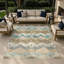 Tapis Shuana ACN3074 Ikat lavable à la machine pour intérieur/extérieur-210928918-210928919