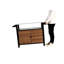 Chariot à roulettes et armoire de rangement pour îlot de cuisine pour l'extérieur