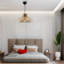 Luminaire suspendu simple en bambou 1 lumière