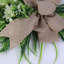 , Vert, automne, larme, drapeaux, tournesol, guirlandes de Noël, couronne de tournesol artificielle avec feuilles de verdure