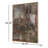 Molten Patina Framed Canvases, Set/2