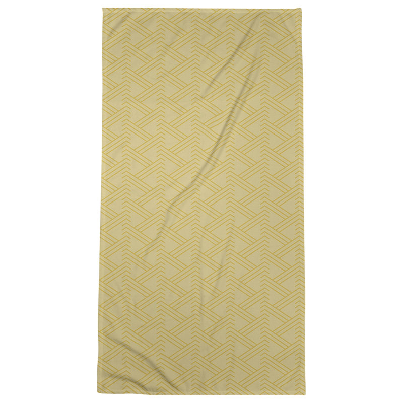 Jordao Bath Towel, Pineapple/Yellow