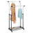 34.5'' Metal Rolling Clothing Rack