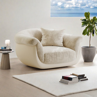 Ergonomic Accent Chair Modern Design