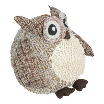 Figurine de Noël à carreaux en peluche