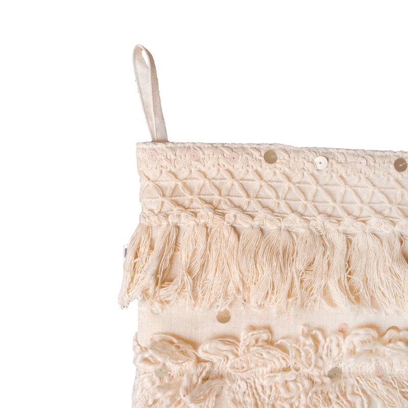 Fringe and Sequin Stocking