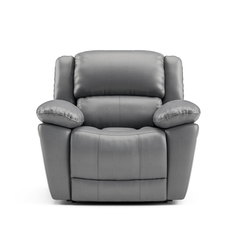 Allendale Chair, Kaia Gray Leather Match