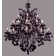 Gresham 25 - Light Glass Dimmable Tiered Chandelier
