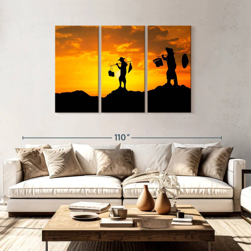 Alvord Saigon Sunset, 48" H x 74" W