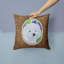 Coussin décoratif intérieur/extérieur westie