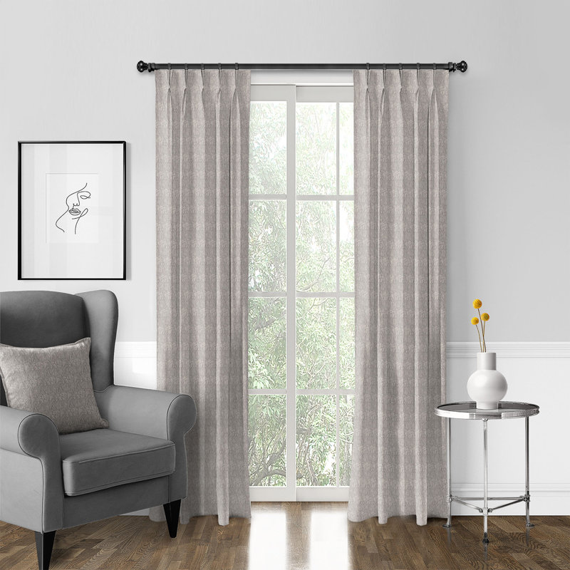 Morningside Polyester Curtain, 20" W x 120" L