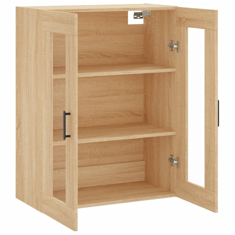 Menca Wall Bathroom Cabinet, Sonoma Oak