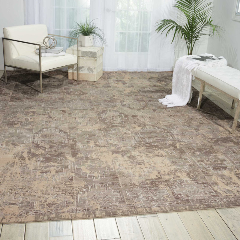 Canas Abstract Indoor Rug, Rectangle 12' x 15'
