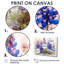 Bleu, rose, fleurs sauvages, Blue Bonnets Dreams II - Blue Bonnets, art mural-1214340934-1214340936