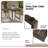 Square Wicker/Rattan Outdoor Side Table-1355186186-1352650614