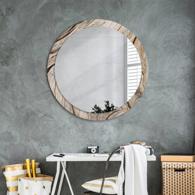 Huldar Glass Flat Wall Mirror