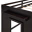 Lit mezzanine avec armoire et tablette-286056881