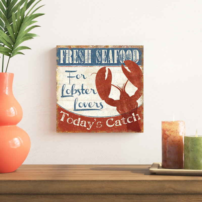 Fruits de mer frais I, H 12 po x l 12 po