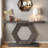 Ethereal 55.1" Farmhouse Wood Console Table-316320002