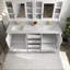 Ensemble de meuble-lavabo mural 80 po