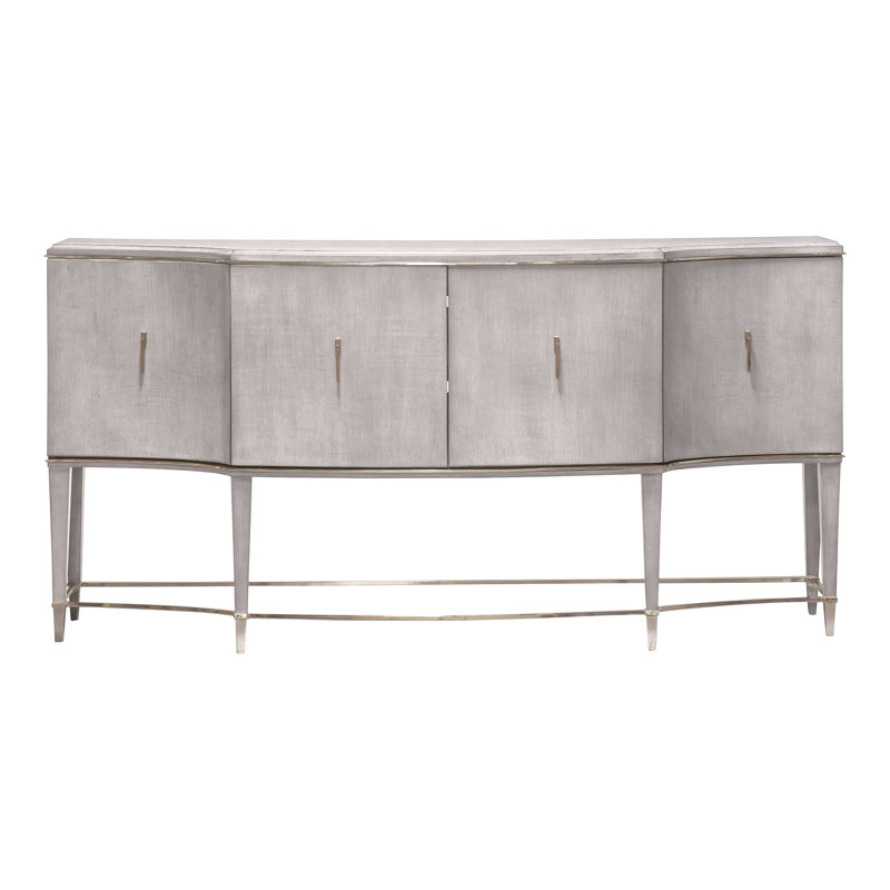 Vallone 68.5" Storage Console, Dove Gray