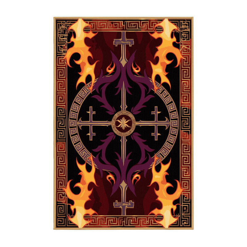 Rose Of Antiquity Rug, Rectangle 6' x 9'