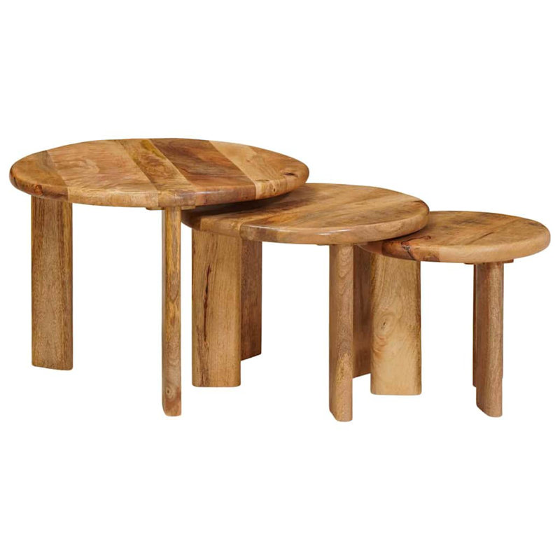 Solid Wood Coffee Table, Brown