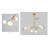 Pamelita Modern 6 Light Modular Chandelier