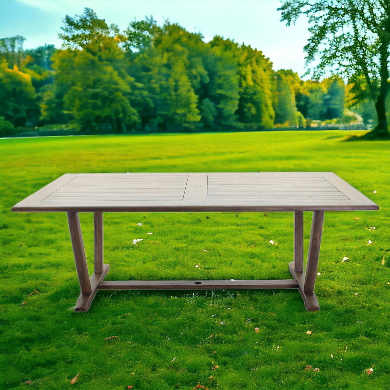 Table de salle à manger en teck Shivers