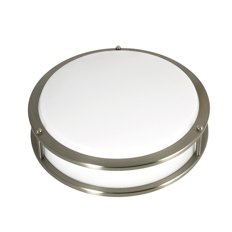 Myrian Acrylic LED Flush Mount, 3.7" H x 12" W x 12" D