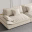 Coussin blanc modulaire 100% polyester-109305695-109305700