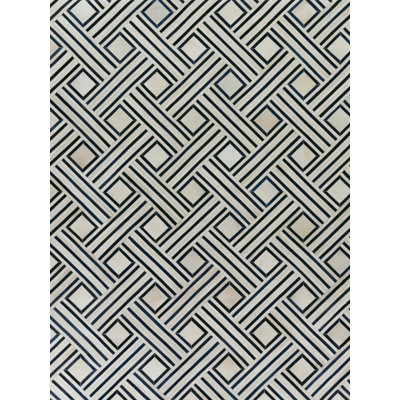 Natural Hide Cowhide Geometric Indoor Rug