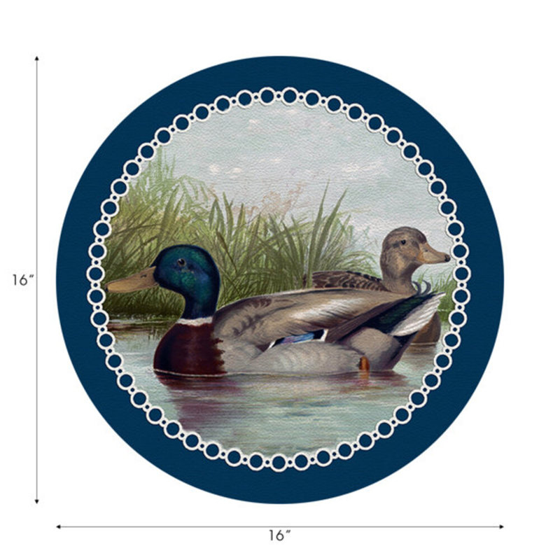  Napperon English, Bleu