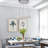 LED Wagon Wheel Chandelier
