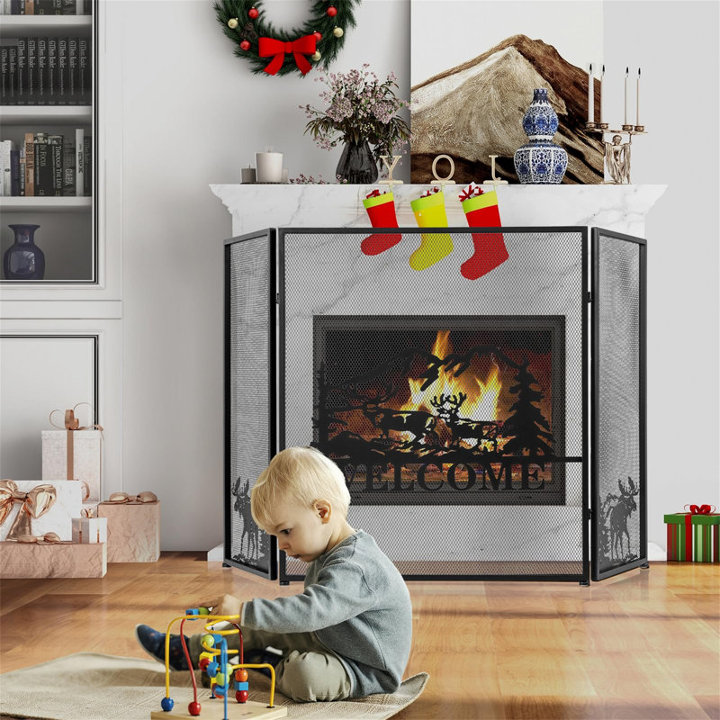Kreider Metal Fireplace Screen