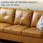Canapé modulaire en cuir 2 pièces Bawan-2074801197-2074801190