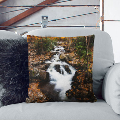 Woodland Stream Cushion with Filling