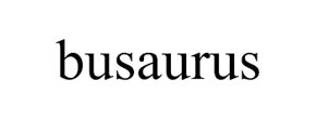 Logo Busaurus Inc