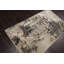Tapis oriental abstrait en laine et en soie noué à la main KPSI 17 po 2 po 11 po x 5 po 2 po 17 Stories